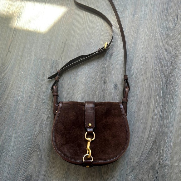 Michael Kors bag crossbody leather suede - Picture 1 of 13